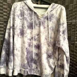 Gray Tye dye sweatshirt